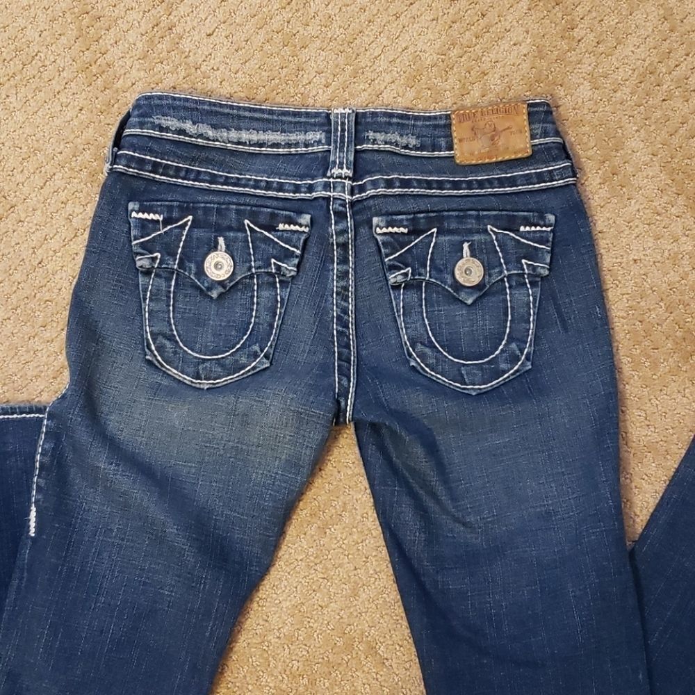 True religion Joe big t‎ fit and flare Jeans size 26